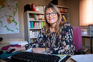 Maryse GIRAUDON, Coordinatrice du pôle administratif, technique et scolaire - Agrandir l'image (fenêtre modale)